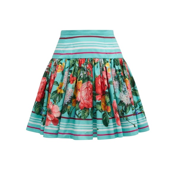Dolce & Gabbana
Floral Striped-Print Mini Flare Skirt - Picture 1 of 11